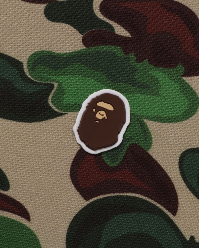 T Shirts Bape Art Ape Head One Point Vert Homme | BFT-23673742